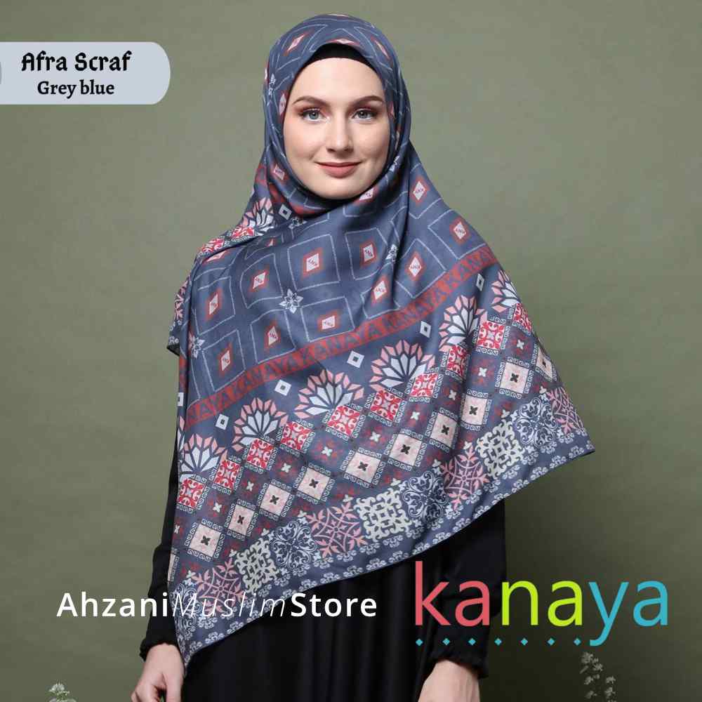 kanaya boutique afra scraf -ahzanimuslimstore